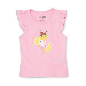 HelloBaby, Atlet Tshirt, Pembe, 6 - 9 Ay