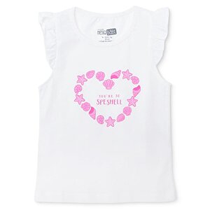 HelloBaby, Atlet Tshirt, Ekru, 6 - 9 Ay