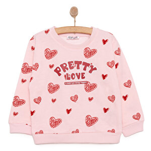 HelloBaby Basic Sweatshir, Desenli, 6 Ay