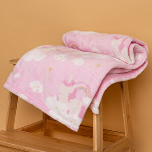 Kız Bebek Battaniye Wellsoft 90 x 110cm Kız Bebek Battaniye Wellsoft 90 x 110cm