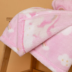 Kız Bebek Battaniye Wellsoft 90 x 110cm Kız Bebek Battaniye Wellsoft 90 x 110cm