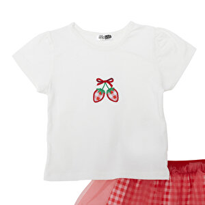 Kız Bebek Berry Belle Bluz-Etek Süprem Bisiklet Yaka Kısa Kol Kız Bebek Berry Belle Bluz-Etek Süprem Bisiklet Yaka Kısa Kol