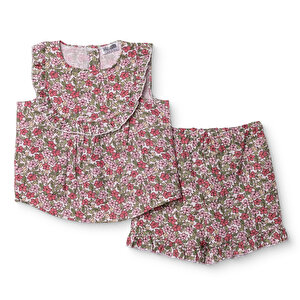 HelloBaby, Blu, Ekru Baskılı, 6 - 9 Ay