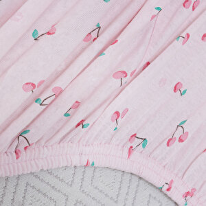 Kız Bebek Çarşaf İnterlok 70 x 140cm