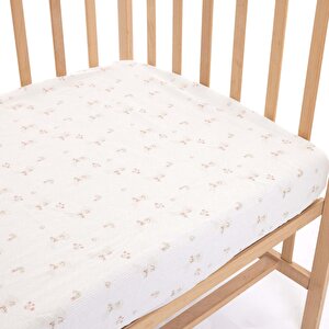 Little Dreams Çarşaf, Beyaz, 70x140 cm