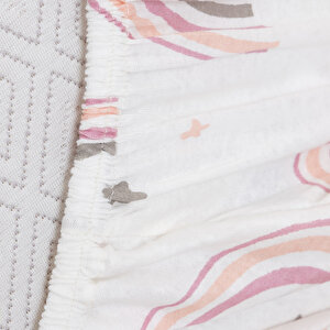 Kız Bebek Çarşaf Poplin 70 x 140cm