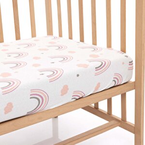 Kız Bebek Çarşaf Poplin 70 x 140cm