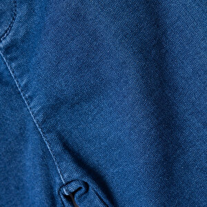 Kız Bebek Denim Pantolon Reçme Paça