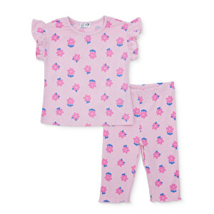 HelloBaby Dit, Pembe Baskılı, 6 - 9 Ay