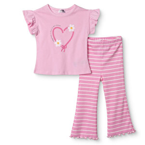 HelloBaby Ditsy Flower Pembe, 6 - 9 Ay