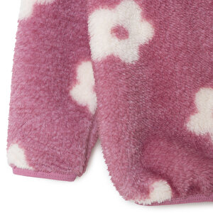 Kız Bebek Enjoy Bear Welsoft Hırka Peluş Bisiklet Yaka Uzun Kol Kız Bebek Enjoy Bear Welsoft Hırka Peluş Bisiklet Yaka Uzun Kol