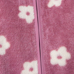 Kız Bebek Enjoy Bear Welsoft Hırka Peluş Bisiklet Yaka Uzun Kol Kız Bebek Enjoy Bear Welsoft Hırka Peluş Bisiklet Yaka Uzun Kol