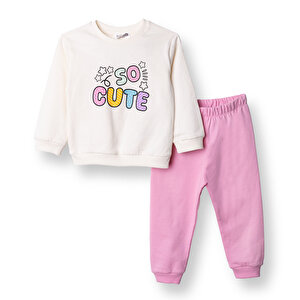 HelloBaby Eşofman Takı, Pembe, 9 - 12 Ay