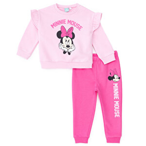 Disney Eşofman Takımı, Pembe, 6 - 9 Ay