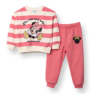 Disney Eşofman Takımı, Pembe, 6 - 9 Ay