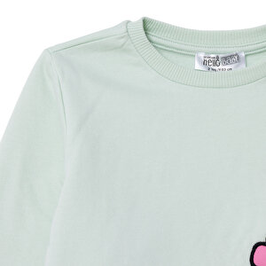 Kız Bebek Eşofman Takımı Motto Girl Patikli