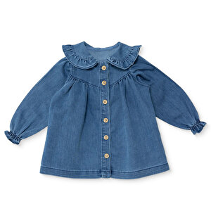 HelloBaby Floral Teddy, İndigo, 6 - 9 Ay