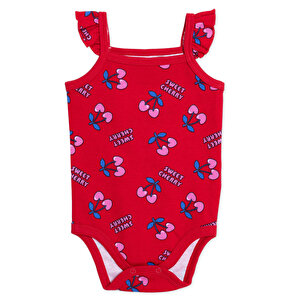 HelloBaby İp Askılı B, Kırmızı, 1 - 3 Ay