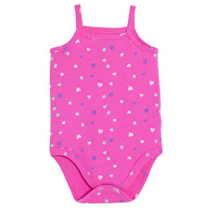 HelloBaby İp Askılı Body, Pembe, 3 Ay HelloBaby İp Askılı Body, Pembe, 3 Ay
