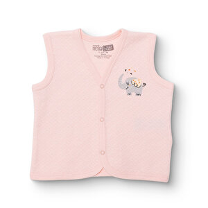 Kız Bebek Kapitone Yelek Kapitone Örme Bisiklet Yaka Atlet Kol Kız Bebek Kapitone Yelek Kapitone Örme Bisiklet Yaka Atlet Kol