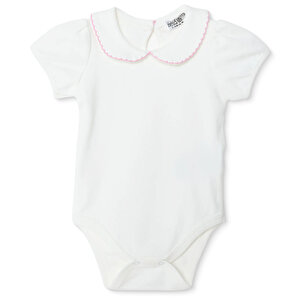 HelloBaby Kısa Kol Body, Ekru, 1 - 3 Ay