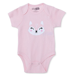 HelloBaby, Kısa Kol B, Pembe, 1 - 3 Ay