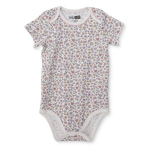 HelloBaby Kısa Kol Body, Ekru, 1 - 3 Ay