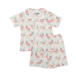 HelloBaby Kısa Kol, Açık Pembe, 3 - 6 Ay