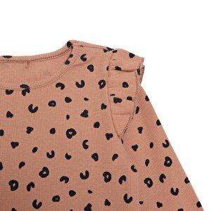 Kız Bebek Leopar Bluz-Tayt Kaşkorse Reçme Paça Kız Bebek Leopar Bluz-Tayt Kaşkorse Reçme Paça