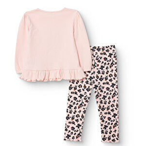Kız Bebek Leopar Bluz-Tayt Kaşkorse Uzun Kol Reçme Paça Kız Bebek Leopar Bluz-Tayt Kaşkorse Uzun Kol Reçme Paça
