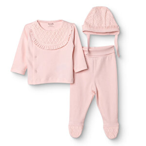 Bebetto, Yenidoğan, Lit, Pembe, 3 - 6 Ay