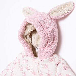 Kız Bebek Mont Fermuarlı Çıtçılı Uzun Kol Kız Bebek Mont Fermuarlı Çıtçılı Uzun Kol