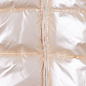 Kız Bebek Mont Çift Taraflı Fermuarlı Uzun Kol