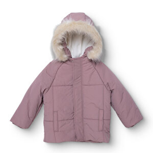 Kız Bebek Mont Polyester Uzun Kol Kız Bebek Mont Polyester Uzun Kol