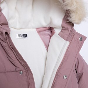 Kız Bebek Mont Polyester Uzun Kol Kız Bebek Mont Polyester Uzun Kol