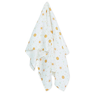 Little Dreams Müslin, Beyaz, 100x110 cm Little Dreams Müslin, Beyaz, 100x110 cm