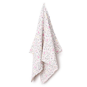 Little Dreams Müslin, Beyaz, 100x110 cm