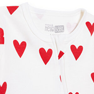 Kız Bebek Patiksiz Tulum Fermuarlı Bisiklet Yaka Uzun Kol Ribanalı Paça Kız Bebek Patiksiz Tulum Fermuarlı Bisiklet Yaka Uzun Kol Ribanalı Paça