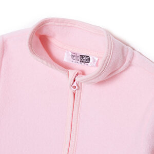 Kız Bebek Polar Hırka Fermuarlı Hakim Yaka Uzun Kol Kız Bebek Polar Hırka Fermuarlı Hakim Yaka Uzun Kol