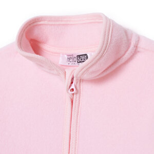 Kız Bebek Polar Hırka Fermuarlı Hakim Yaka Uzun Kol Kız Bebek Polar Hırka Fermuarlı Hakim Yaka Uzun Kol