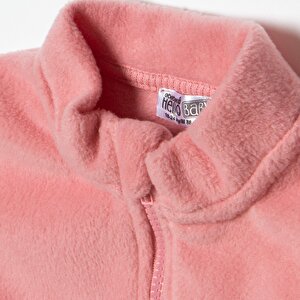 Kız Bebek Polar Yelek Fermuarlı Atlet