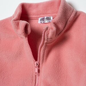 Kız Bebek Polar Yelek Fermuarlı Atlet