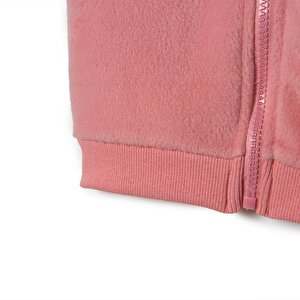 Kız Bebek Polar Yelek Fermuarlı Atlet