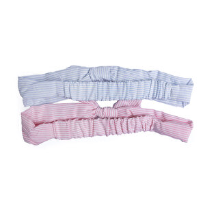 Kız Bebek Saç Bandı Poplin Kız Bebek Saç Bandı Poplin