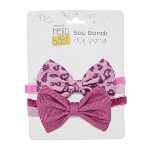 HelloBaby Saç Bandı, Pembe, Standart