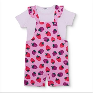 HelloBaby Şort, Pembe Baskılı, 3 - 6 Ay