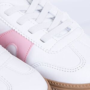 Kız Bebek Spor Ayakkabı İpli Bağlama Kız Bebek Spor Ayakkabı İpli Bağlama