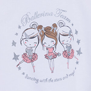 Kız Bebek Sweatshirt Bisiklet Yaka Uzun Kol Kız Bebek Sweatshirt Bisiklet Yaka Uzun Kol