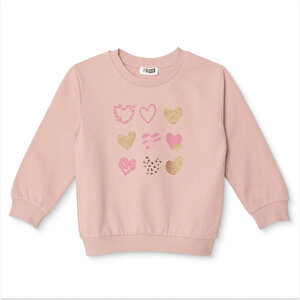 HelloBaby Sweatshirt, Pembe, 3 - 6 Ay