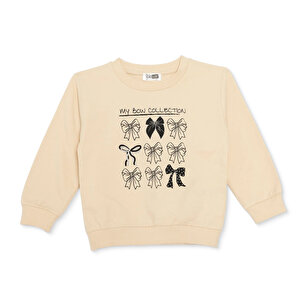 HelloBaby Sweatshirt, Bej, 3 - 6 Ay